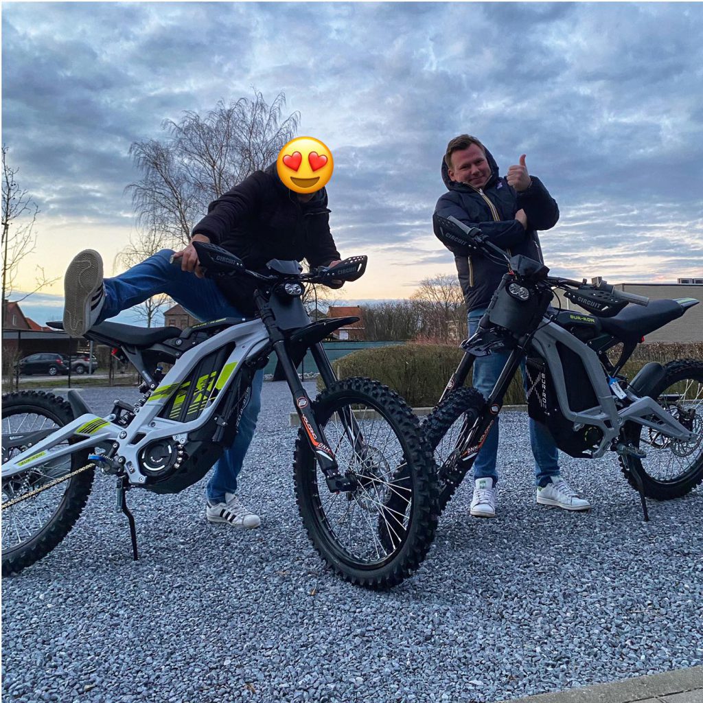 Surron center.be klant 101 en 102